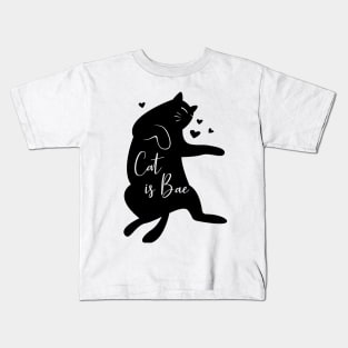 Cat is Bae Kids T-Shirt